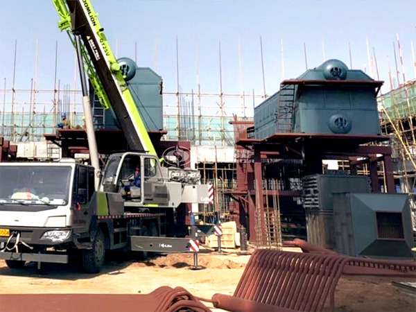 7MW、2.8MW SZL燃煤熱水鍋爐項目