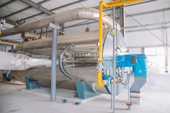 700萬(wàn)大卡YQW系列燃?xì)鈱?dǎo)熱油鍋爐項(xiàng)目