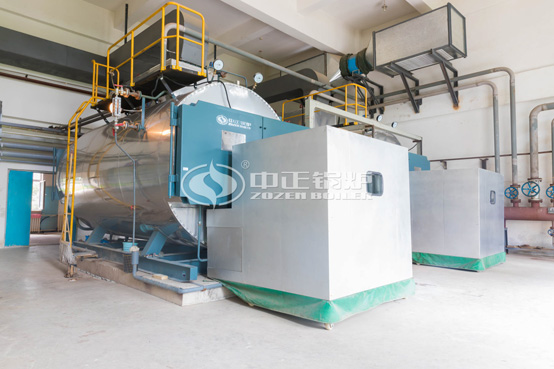 4噸WNS系列冷凝式燃氣蒸汽鍋爐項目