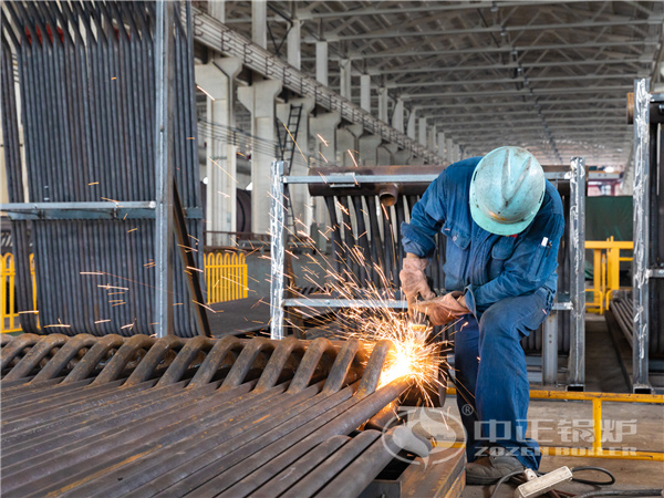 中正鍋爐生產車間一角