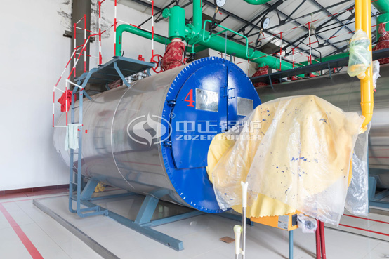 上峰孟墓塑料泡沫廠WNS系列環保型燃氣蒸汽鍋爐項目