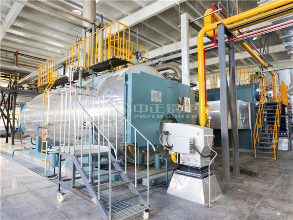 運行在正陽魯花的多臺中正節(jié)能環(huán)保鍋爐